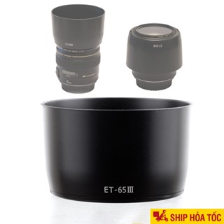 Lens hood Canon ET-65III cho Ống kính Canon EF 70-210mm 100-300mm 85mm 100mm 135mm Loa che nắng ET 65III