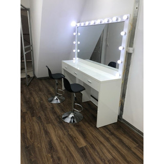 Bàn makeup trang điểm đủ kích thước ( hàng đặt làm ) - Bàn makeup cô dâu chuyên nghiệp cho cửa hàng