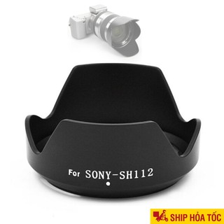 Lens hood Sony SH112 cho Ống kính Sony 50mm, 18-55mm, 35mm, 55-210mm, 28mm Loa che nắng SH 112