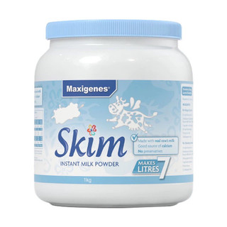 Sữa Bột Tách Béo Maxigenes Skim Úc Hỗ trợ g/cân