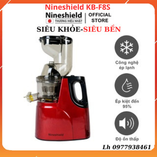 Máy ép chậm nguyên quả Nineshield KB-F8S/KB-F8B, Máy ép hoa quả ép trái cây tốc độ chậm KB-F10B cao cấp chính hãng