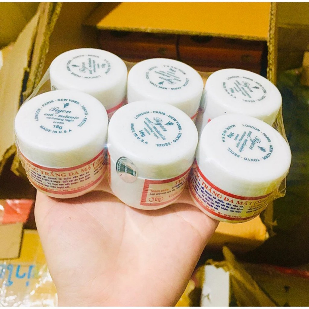 Lẻ Kem Tigon Trắng Da Mờ Nám bà Trùm Khô Gà