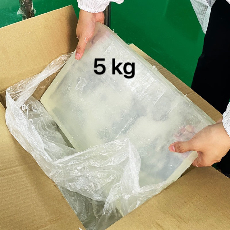 [Mã COSBAUH3 giảm 8% đơn 300K] 5 kg phôi xà phòng glycerin trong suốt - phôi làm xà phòng
