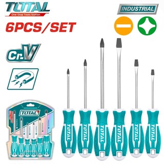 Bộ 6 tua vít total tht250606