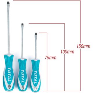 BỘ 6 TUA VÍT TOTAL THT250606/TKSDS0626