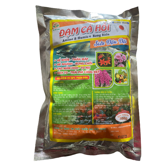 PHÂN BÓN ĐẠM CÁ HỒI - SIÊU ĐẬM ĐẶC.