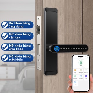 elinksmart khoá cửa thông minh Khóa cửa an ninh Khóa vân tay chống trộm Thích hợp cho cửa sắt/cửa gỗ/cửa hợp kim nhôm