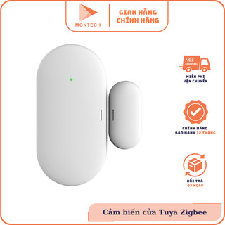 [FREE SHIP] Cảm Biến Cửa Zigbee Hệ Tuya SmartLife - Kiểm Soát Trạng Thái ĐÓNG / MỞ Cửa