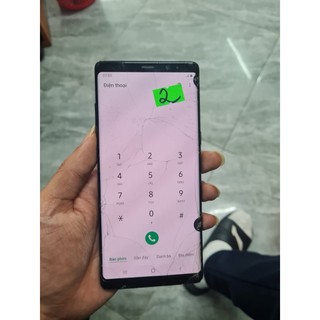 Màn hình Samsung Note 8 liền khung ám, sọc, đốm dùng để test máy