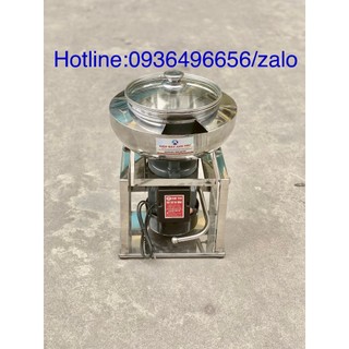 Máy xay thịt giò chả đa năng 1100w nồi đúc có bao đá tặng que đánh ruốc