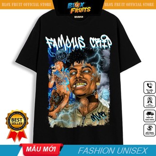Áo thun hip hop rapper Famous Chris nam nữ phông unisex phong cách đường phố form oversize