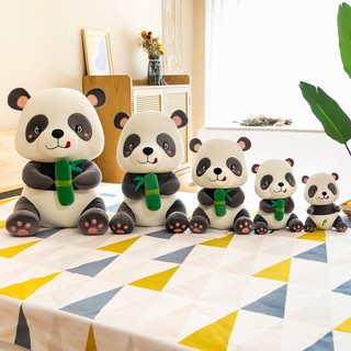Gấu Bông Hình Gấu Trúc Ngồi Dễ Thương Cao Cấp