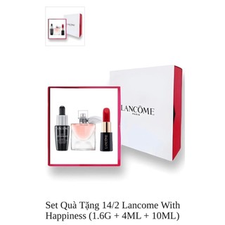 Set Quà Tặng Lancome With Happiness (2ML + 4ML + 10ML)