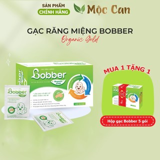 Gạc rơ lưỡi Bobber, gạc vệ sinh miệng cho bé, làm sạch và bảo vệ lưỡi, nướu, răng miệng cho trẻ sơ sinh - hộp 30 gói