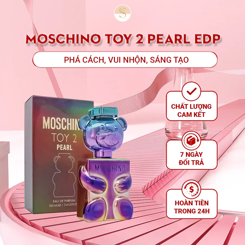 Nước Hoa Nữ Moschino Toy 2 Pearl EDP 100ml
