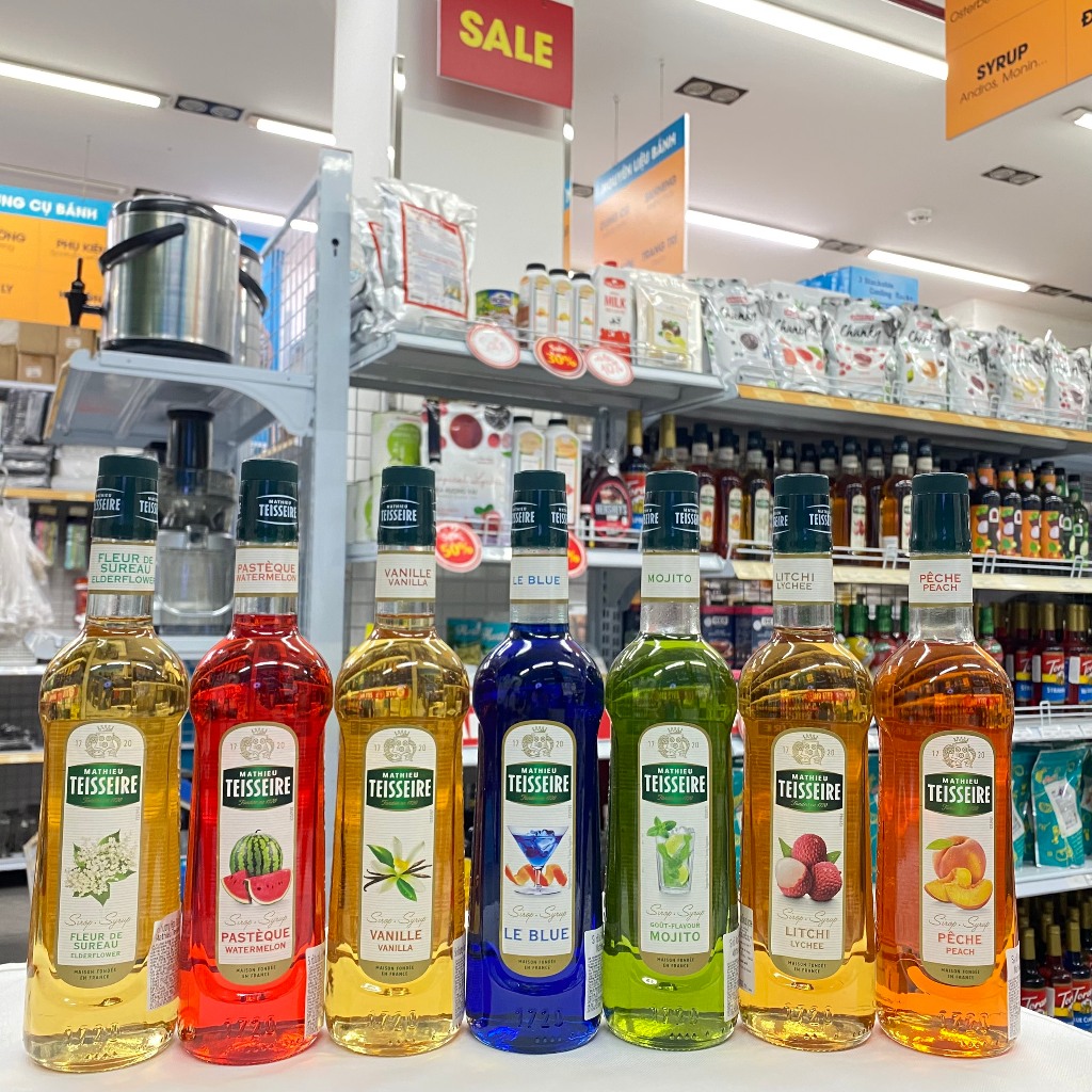SALE GIÁ TỐT -  Syrup Teisseire 700ml nhiều mùi