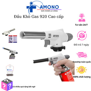 Đầu khò gas màu trắng 920. dụng cụ khò gas điện tử cầm tay sử dụng bình gas mini 920 trắng-amono