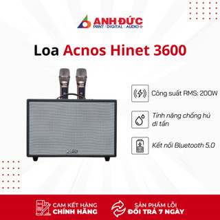 Loa karaoke acnos hinet 3600 - hàng chính hãng