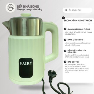 Ấm siêu tốc cao cấp, ấm siêu tốc nắp rời Fairy sôi nhanh, Bình đun nước