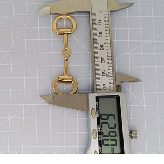 Mac D đôi (6,5*2cm), màu Vàng