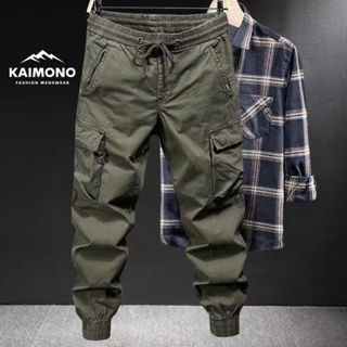 Quần jogger nam thể thao túi hộp big size, quần dài nam kaki cao cấp KAIMONO Quần hip hop nam bụi bặm KP100