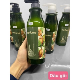 Dầu Gội Thảo Dược Phục Hồi Tóc Hư Tổn Confume Argan 750g (SP dùng cho tóc khô, xơ, gãy, chẻ )