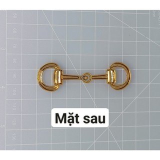 Mac D đôi (6,5*2cm), màu Vàng