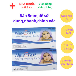 Que thử thai,test thử thai,bút thử thai,thử thai nhanh,phát hiện thai sớm,bản 5mm dễ sử dụng.