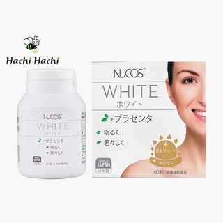 Viên uống Nucos White trắng da, mờ thâm nám 60 viên - Hachi Hachi Japan Shop