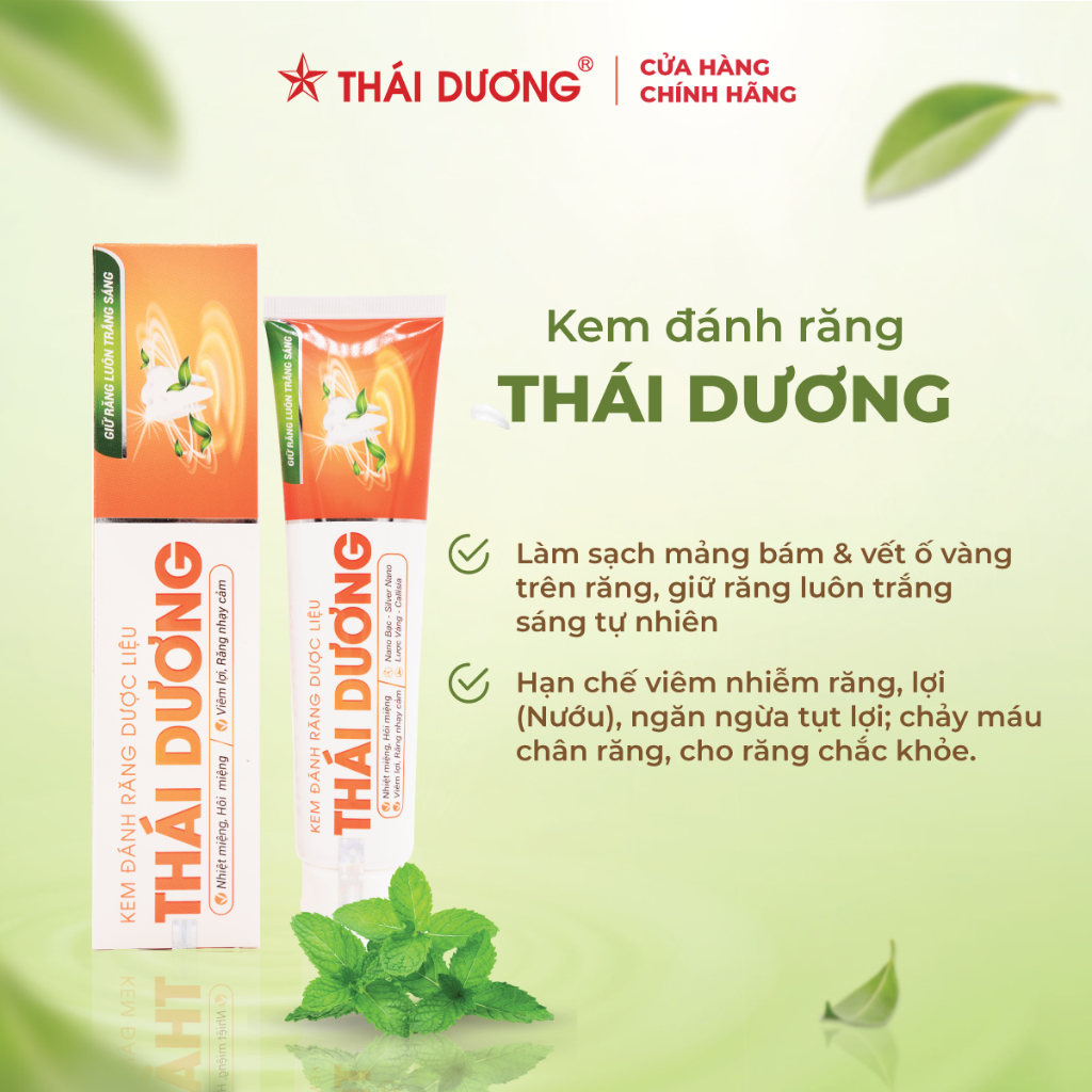 [Live] COMBO Kem đánh răng Thái Dương dược liệu giảm ê buốt, sâu răng, chảy máu chân răng kèm quà tặng - Sao Thái Dương | BigBuy360 - bigbuy360.vn