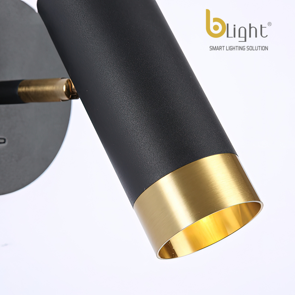 Đèn soi tranh 1 bóng công suất 3W   AP8110-1 BK