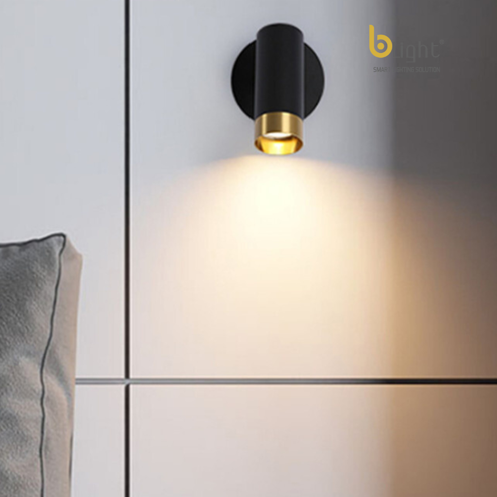 Đèn soi tranh 1 bóng công suất 3W   AP8110-1 BK