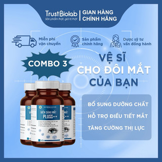  Viên Sáng Mắt Pluss ++ Hỗ trợ cải thiện thị lực, giảm mỏi mắt, ngăn ngừa lão hóa mắt - Dược Biolab