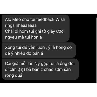 WISH RINGS 🪬[ đọc kĩ mô tả ]
