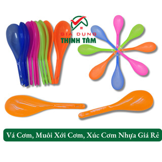 Vá cơm, muôi xới cơm, xúc cơm nhựa giá rẻ