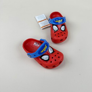  Giày sục cross trẻ em  sục cross cho bé trai người nhện đỏ spiderman size từ C7-J3   Windy baby   