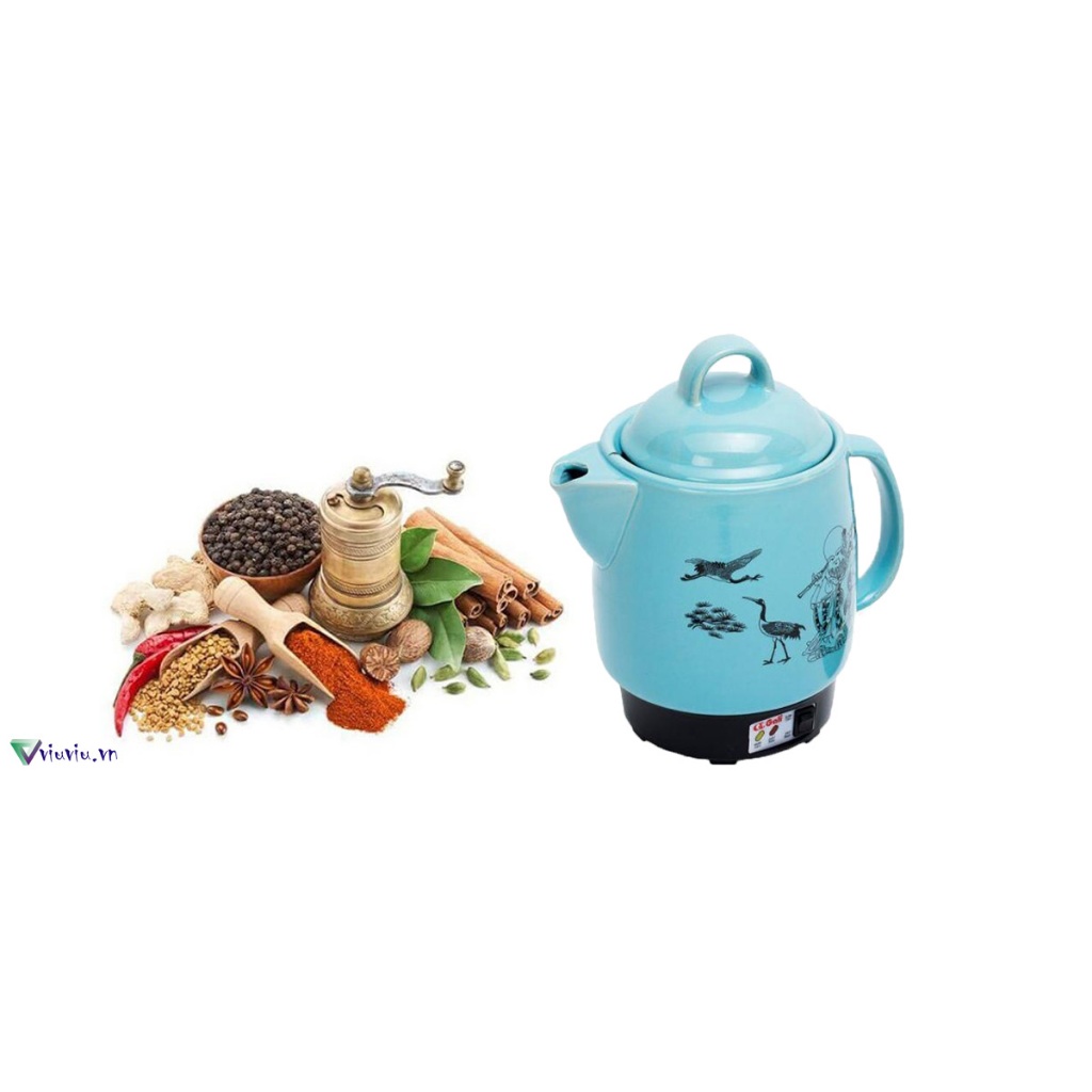 Ấm sắc thuốc gali GL-1800