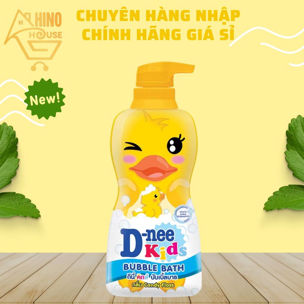 Sữa Tắm Gội Dnee Kids Hình Thú Nhiều Mẫu Đa Dạng 400ml - Thái Lan - Hương Thơm Ngọt Ngào Tươi Mới - Hinohouse