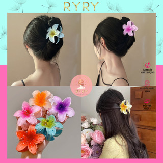 Kẹp tóc hoa sứ nhiều màu sắc thời trang đi biển phong cách hàn quốc- phụ kiện ryry