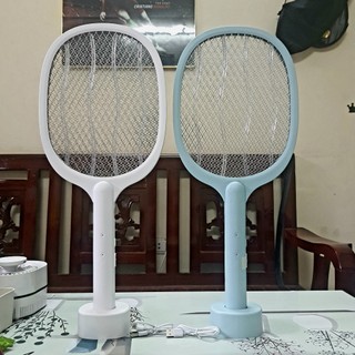 Vợt bắt muỗi thông minh TMD GROUP  3 in 1 - Hiện đại sang trọng (ánh sáng tím tự động hút muỗi, Sạc USB pin 1200mAh)