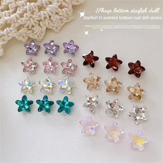 Set 2 Viên đá hình sao trang trí móng tay siêu xinh