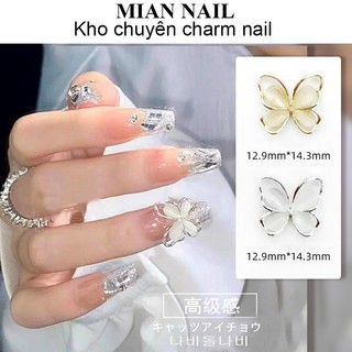 Charm bươm' đá charm bươm' charm nail gắn móng đính móng trang trí móng tay