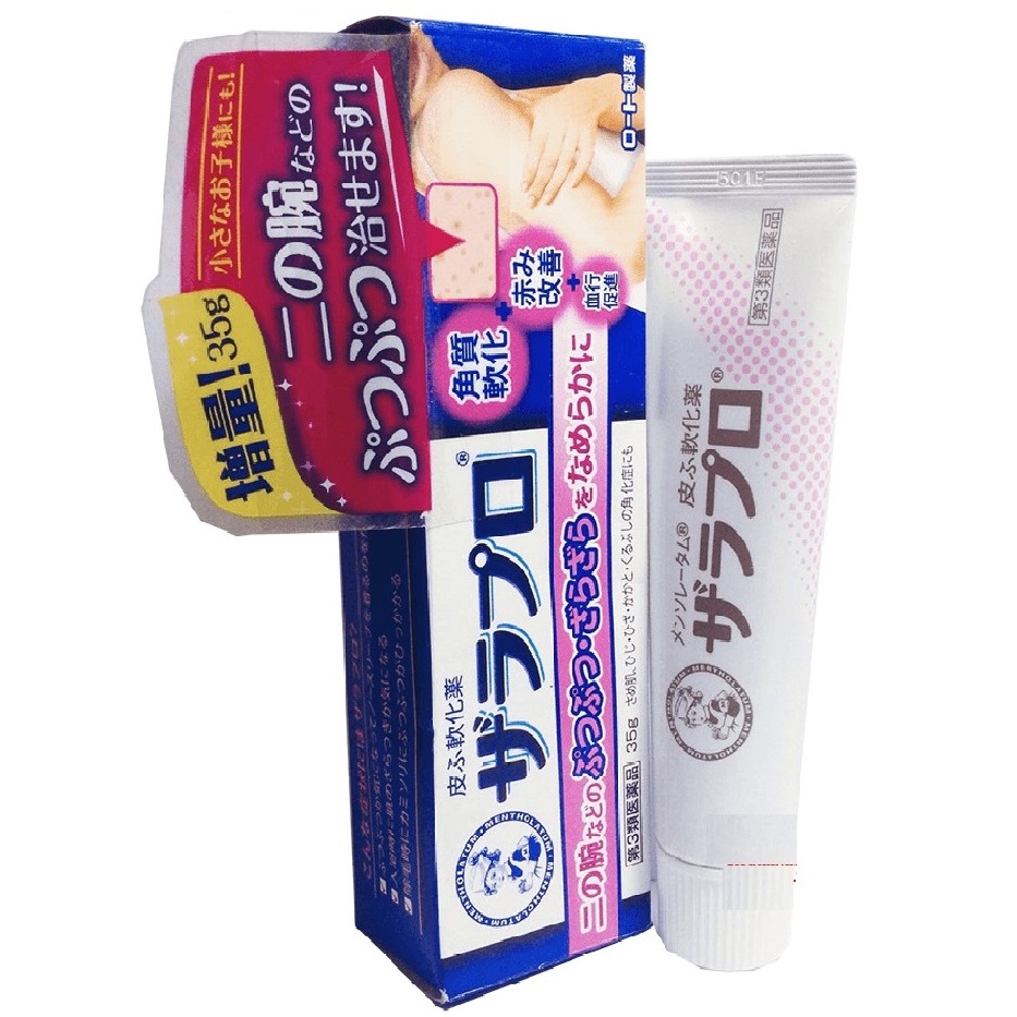 Kem Viêm Nang Lông Rohto Zaraporo 35g Nhật Bản