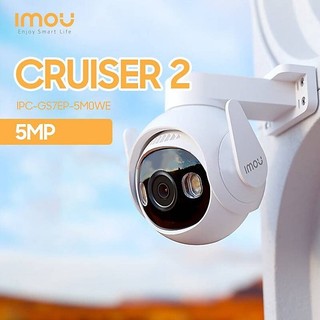 Camera WiFi IMOU Ngoài Trời Thông Minh Cruiser 2 IPC-GS7EP 3K 5MP Xoay 360 Độ, AI Nhận Diện Thông Minh, Bảo Hành 2 Năm