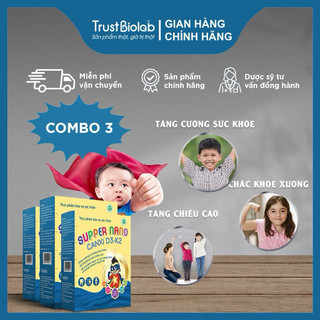 Supper Nano Canxi D3K2 giúp răng và xương chắc khỏe , phát triển chiều cao.