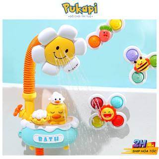 Đồ Chơi Nhà Tắm Vòi Sen Vịt Vàng Vịt Phun Nước Đa Năng Cho Bé Đồ Chơi Con Vịt Có Vòi Hoa Sen -Đồ Chơi Cho Bé PUKAPI
