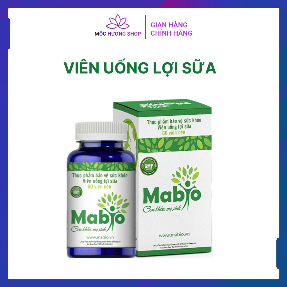 Viên Uống Lợi Sữa Mabio Chính Hãng