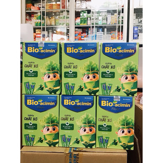 1 hộp bio-acimin fiber thạch chất xơ – bổ sung chất xơ, nhuận tràng, cải thiện táo bón