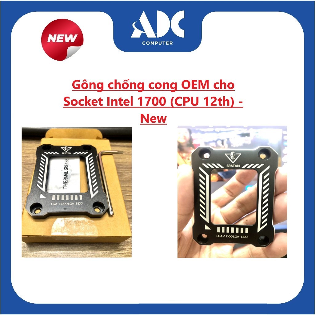 Gông chống cong OEM cho Socket Intel 1700 (CPU 12th) - New