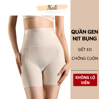  Quần Gen Nịt Bụng Cạp Cao Siết Eo Thon Gọn Nâng Mông Hiệu Quả Có 4 Thanh Chống Cuộn NL340 